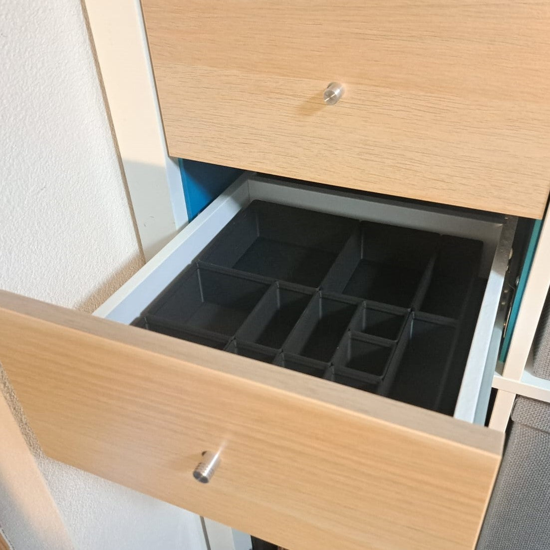 Gridfinity Lager System für die IKEA KALLAX Schubladen