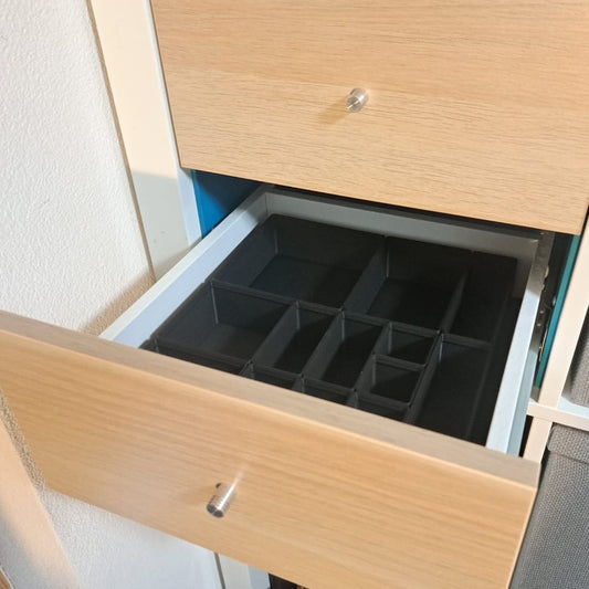 Gridfinity Lager System für die IKEA KALLAX Schubladen